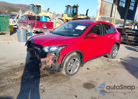 2017 Honda Hr-V Ex from USA, damaged, VIN 3CZRU6H58HM712810
